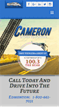 Mobile Screenshot of camerondriver.com